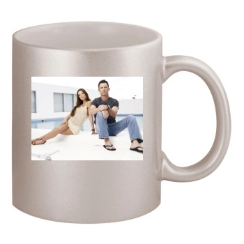 Gabrielle Anwar 11oz Metallic Silver Mug