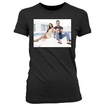 Gabrielle Anwar Women's Junior Cut Crewneck T-Shirt