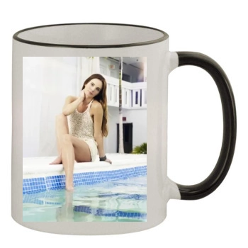 Gabrielle Anwar 11oz Colored Rim & Handle Mug