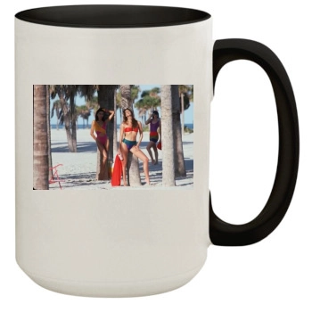 Elle MacPherson 15oz Colored Inner & Handle Mug