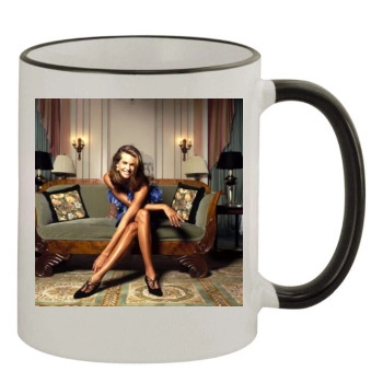 Elle MacPherson 11oz Colored Rim & Handle Mug