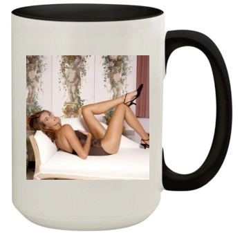 Elle MacPherson 15oz Colored Inner & Handle Mug