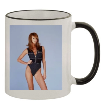 Elle MacPherson 11oz Colored Rim & Handle Mug