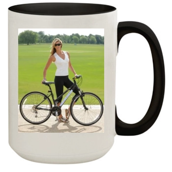 Elle MacPherson 15oz Colored Inner & Handle Mug