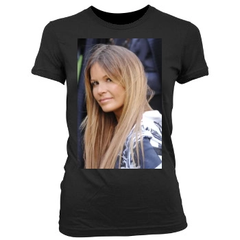 Elle MacPherson Women's Junior Cut Crewneck T-Shirt