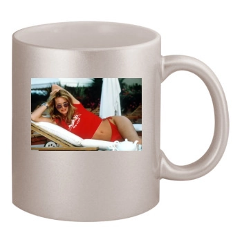 Elle MacPherson 11oz Metallic Silver Mug