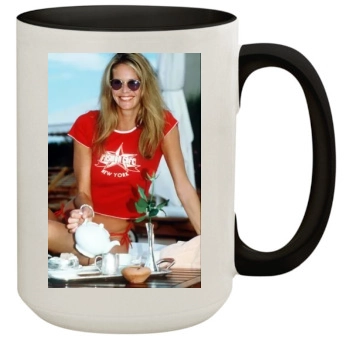 Elle MacPherson 15oz Colored Inner & Handle Mug