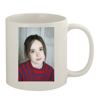 Ellen Page 11oz White Mug