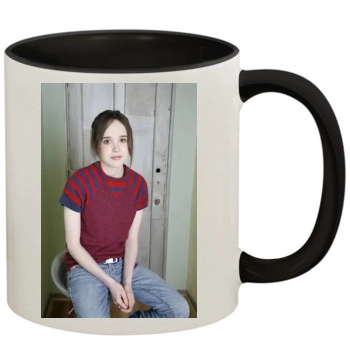 Ellen Page 11oz Colored Inner & Handle Mug