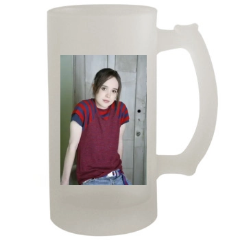 Ellen Page 16oz Frosted Beer Stein