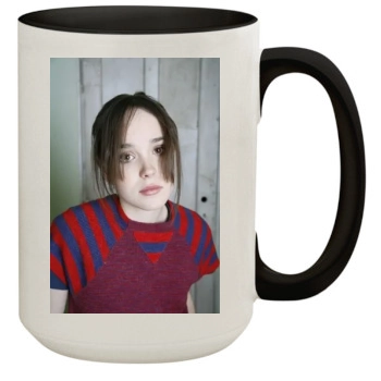 Ellen Page 15oz Colored Inner & Handle Mug