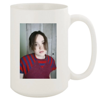 Ellen Page 15oz White Mug