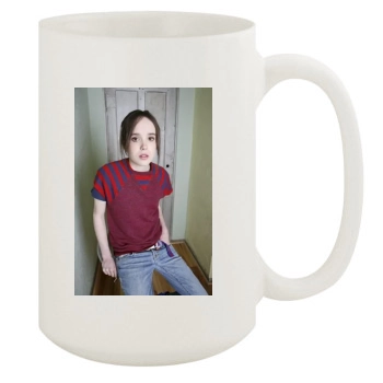 Ellen Page 15oz White Mug