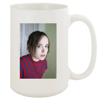 Ellen Page 15oz White Mug