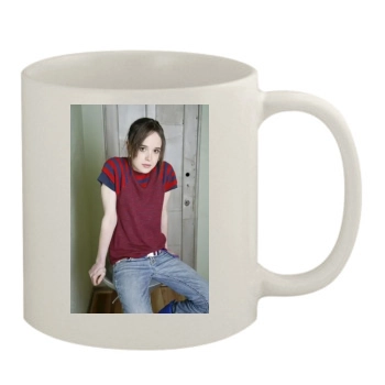 Ellen Page 11oz White Mug