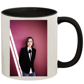 Ellen Page 11oz Colored Inner & Handle Mug