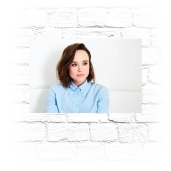Ellen Page Metal Wall Art