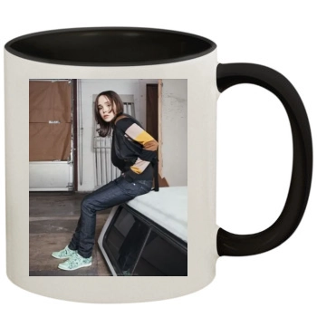 Ellen Page 11oz Colored Inner & Handle Mug