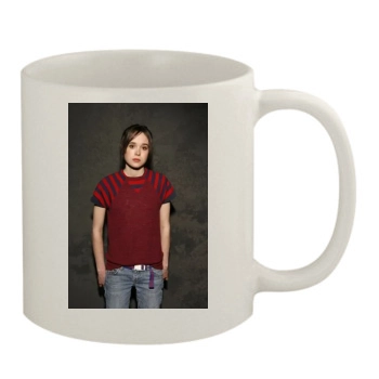 Ellen Page 11oz White Mug