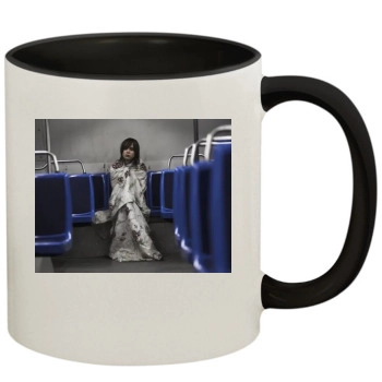 Ellen Page 11oz Colored Inner & Handle Mug