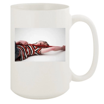 Ellen Page 15oz White Mug