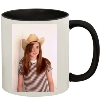 Ellen Page 11oz Colored Inner & Handle Mug