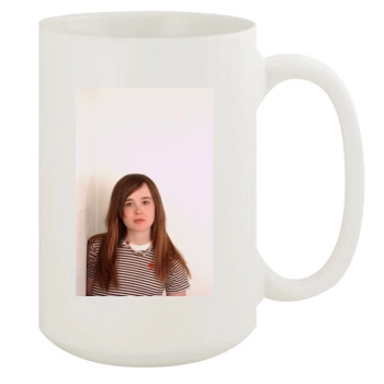 Ellen Page 15oz White Mug