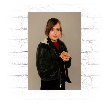 Ellen Page Metal Wall Art