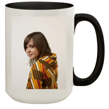 Ellen Page 15oz Colored Inner & Handle Mug