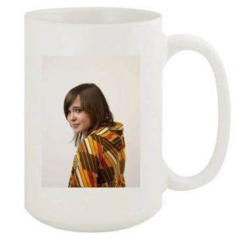 Ellen Page 15oz White Mug