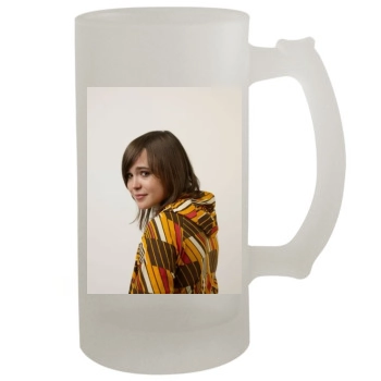 Ellen Page 16oz Frosted Beer Stein