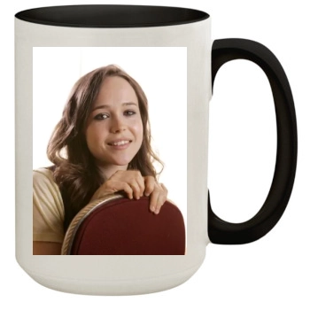 Ellen Page 15oz Colored Inner & Handle Mug