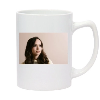 Ellen Page 14oz White Statesman Mug