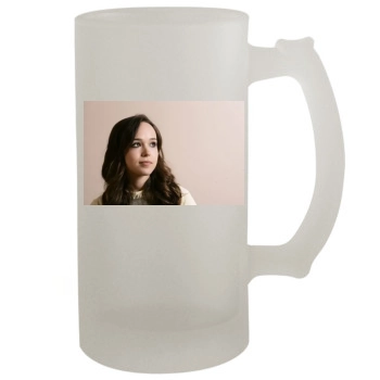 Ellen Page 16oz Frosted Beer Stein