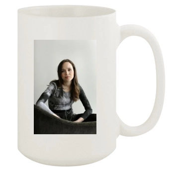 Ellen Page 15oz White Mug