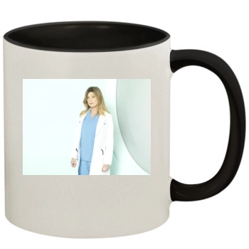 Ellen Pompeo 11oz Colored Inner & Handle Mug