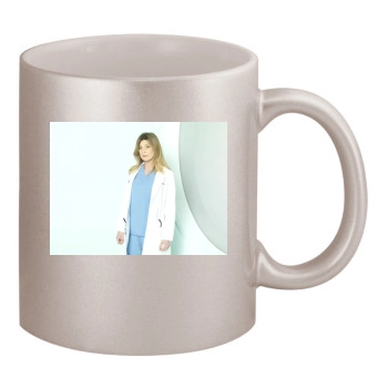 Ellen Pompeo 11oz Metallic Silver Mug