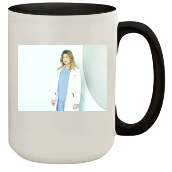 Ellen Pompeo 15oz Colored Inner & Handle Mug