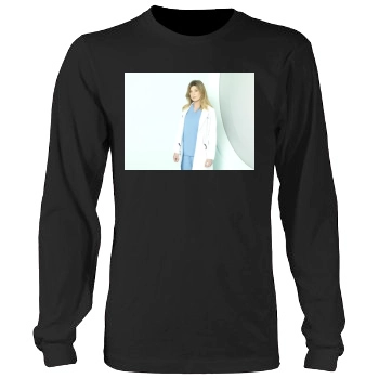 Ellen Pompeo Men's Heavy Long Sleeve TShirt