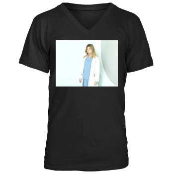 Ellen Pompeo Men's V-Neck T-Shirt