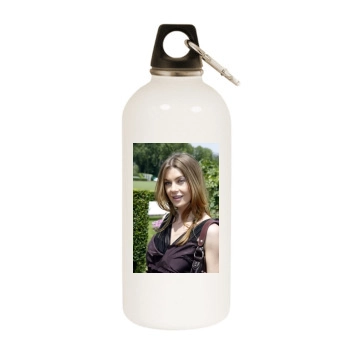 Ellen Pompeo White Water Bottle With Carabiner