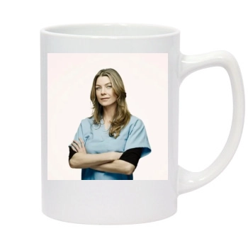 Ellen Pompeo 14oz White Statesman Mug