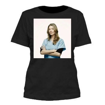 Ellen Pompeo Women's Cut T-Shirt