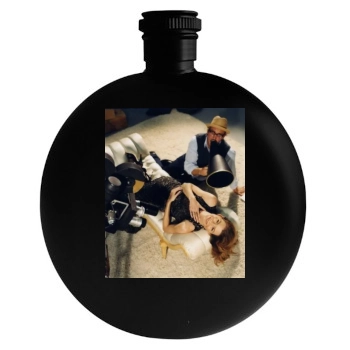 Ellen Pompeo Round Flask