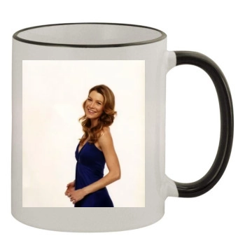 Ellen Pompeo 11oz Colored Rim & Handle Mug