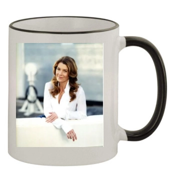 Ellen Pompeo 11oz Colored Rim & Handle Mug