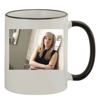 Ellie Goulding 11oz Colored Rim & Handle Mug