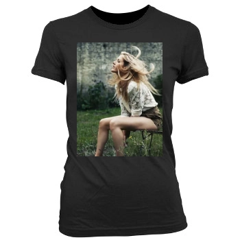 Ellie Goulding Women's Junior Cut Crewneck T-Shirt