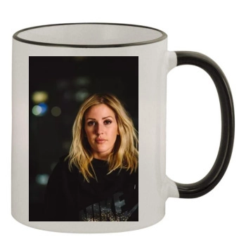 Ellie Goulding 11oz Colored Rim & Handle Mug