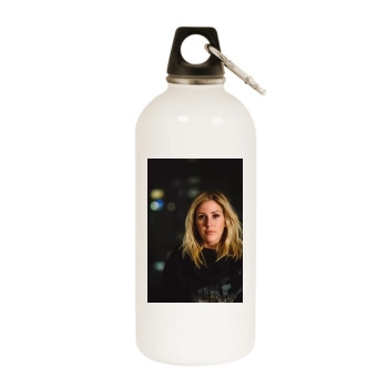 Ellie Goulding White Water Bottle With Carabiner